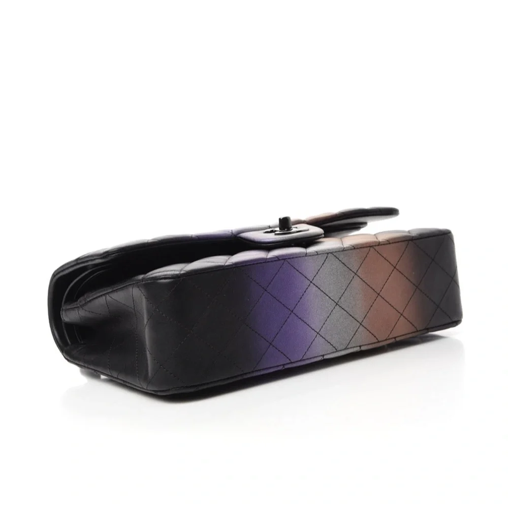 CHANEL Calfskin Quilted Ombre Medium Double Flap Bag - Picture 4 of 11